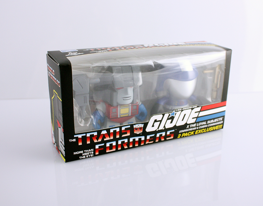 Transformers News: Newbury Comics Exclusive Starscream & Cobra Commander 2-Pack From The Loyal Subjects Transformers News: Newbury Comics Exclusive Starscream & Cobra Commander 2-Pack From The Loyal Subjects