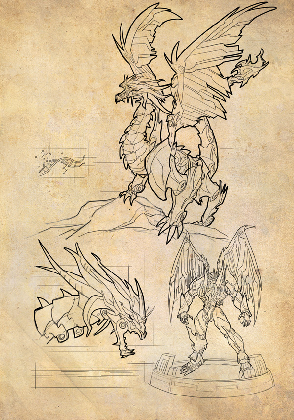 Transformers News: Artist John Forcucci's Shockwave's Lab Notes Artwork Gallery