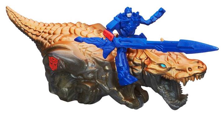 Transformers News: Official AoE Dino Sparkers In Package Images