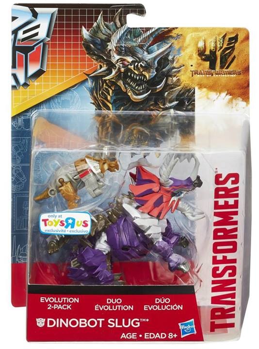 Transformers News: Slug Evolution 2 Pack Toys R Us Exclusive In Package Images Transformers News: Slug Evolution 2 Pack Toys R Us Exclusive In Package Images
