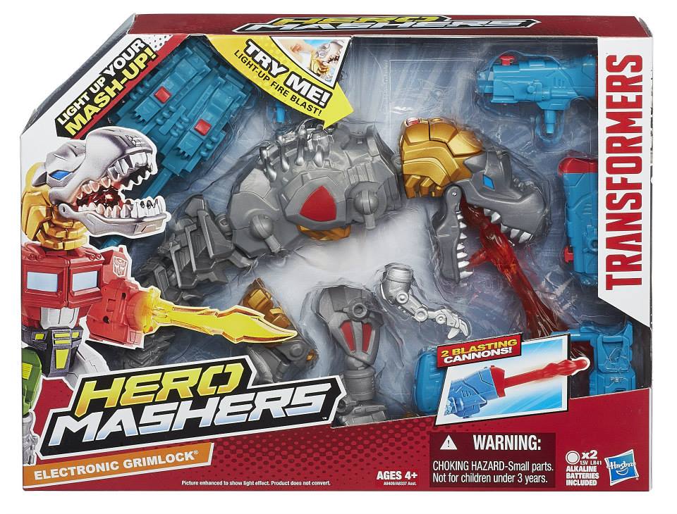 Transformers News: Age Of Extinction Hero Mashers Official Images