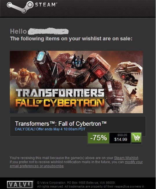 Transformers News: All Activision Transformers Games And DLC On Sale This Weekend On Steam Transformers News: All Activision Transformers Games And DLC On Sale This Weekend On Steam