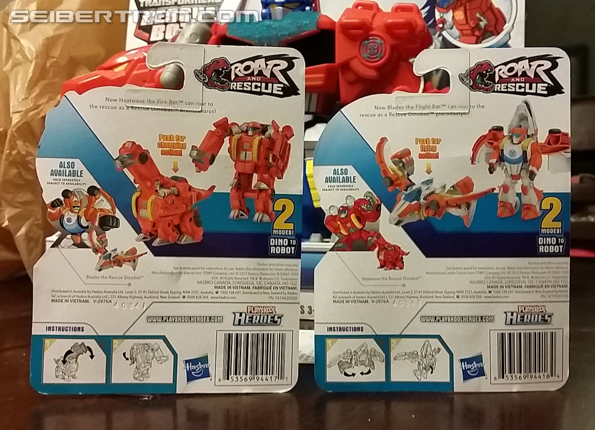 Transformers News: Transformers Rescue Bots Roar and Rescue Optimus Primal, Heatwave and Blades Sighted in Retail Transformers News: Transformers Rescue Bots Roar and Rescue Optimus Primal, Heatwave and Blades Sighted in Retail