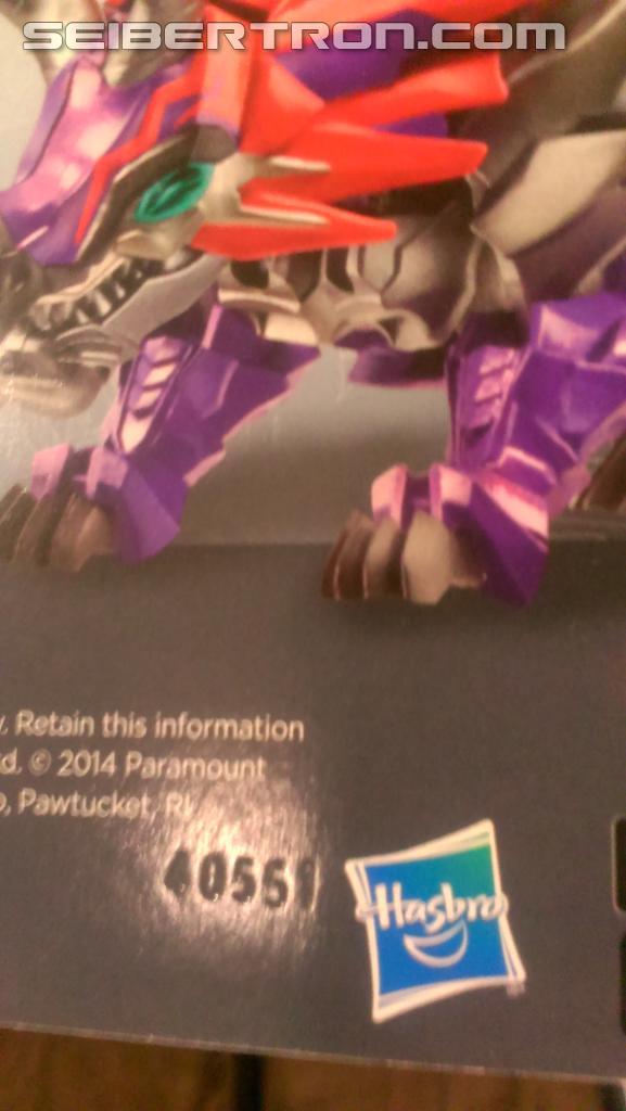 Transformers News: AoE Dinobot Slug Mold Running Change