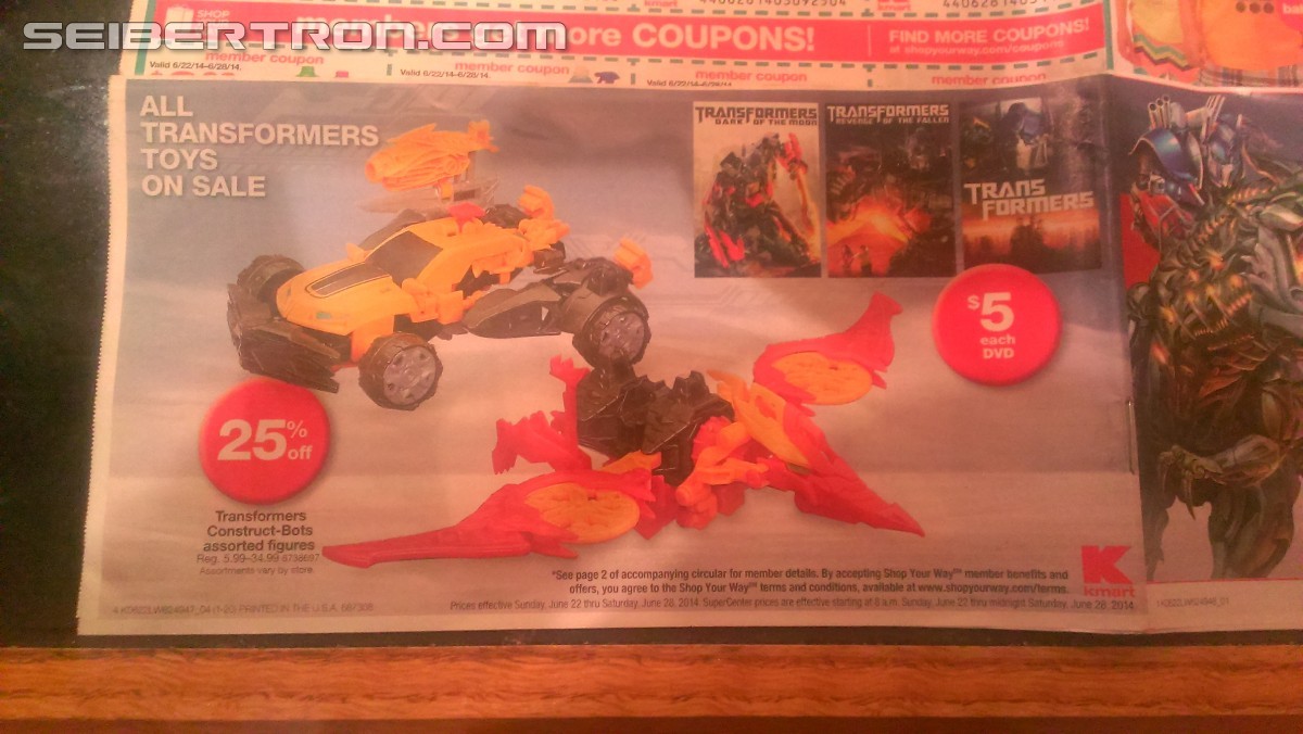Transformers News: Wal*Mart AoE Figure Pallet, K-Mart Transformers Sale, Chance To Win A Trip