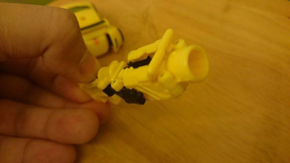 Transformers News: Evolution Of Bumblebee In Hand Images