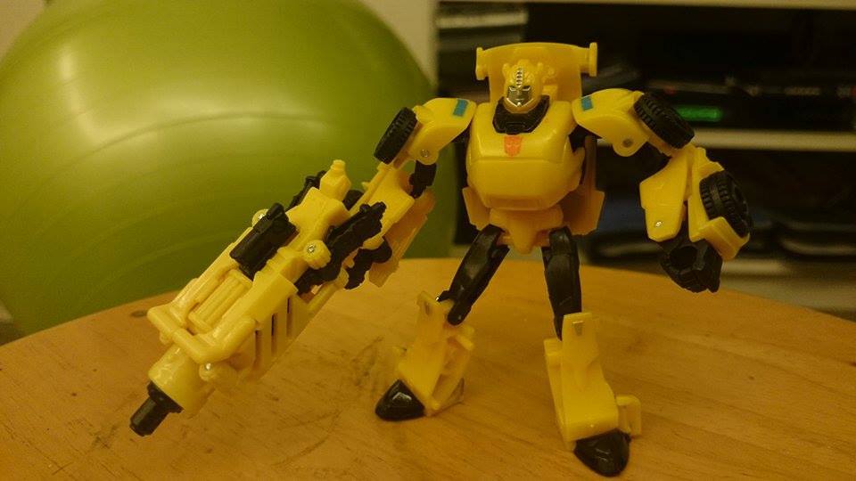Transformers News: Evolution Of Bumblebee In Hand Images