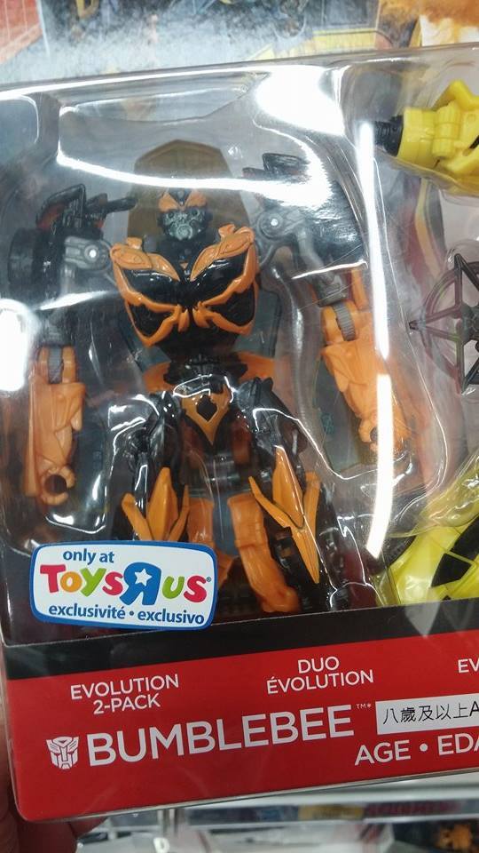 Transformers News: Evolution Of Bumblebee In Hand Images