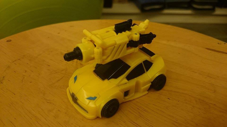 Transformers News: Evolution Of Bumblebee In Hand Images