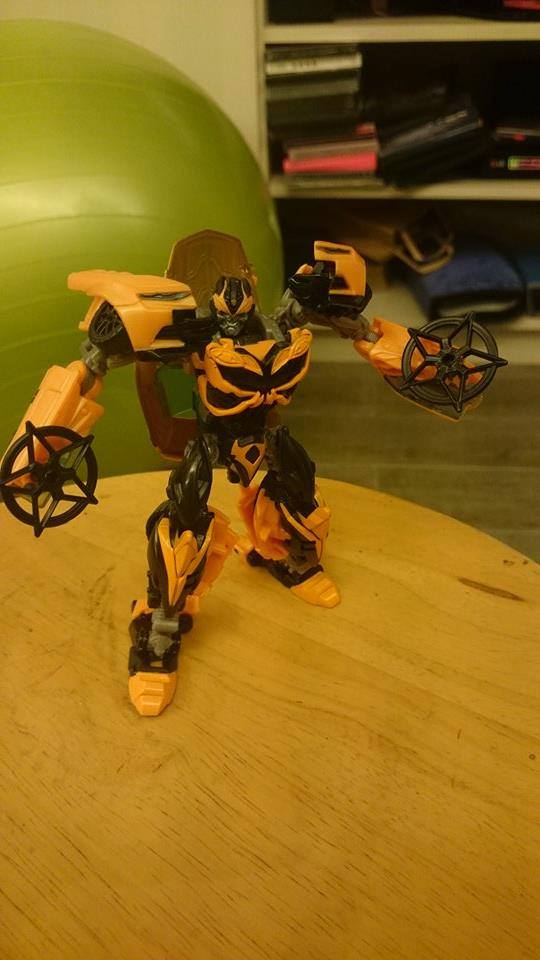 Transformers News: Evolution Of Bumblebee In Hand Images