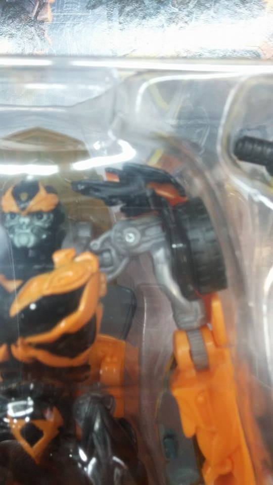 Transformers News: Evolution Of Bumblebee In Hand Images
