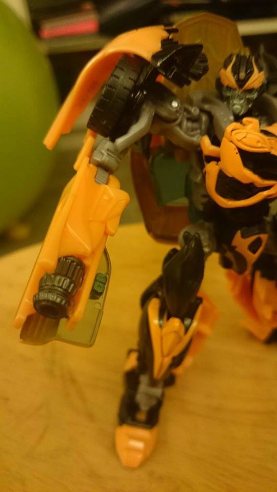 Transformers News: Evolution Of Bumblebee In Hand Images