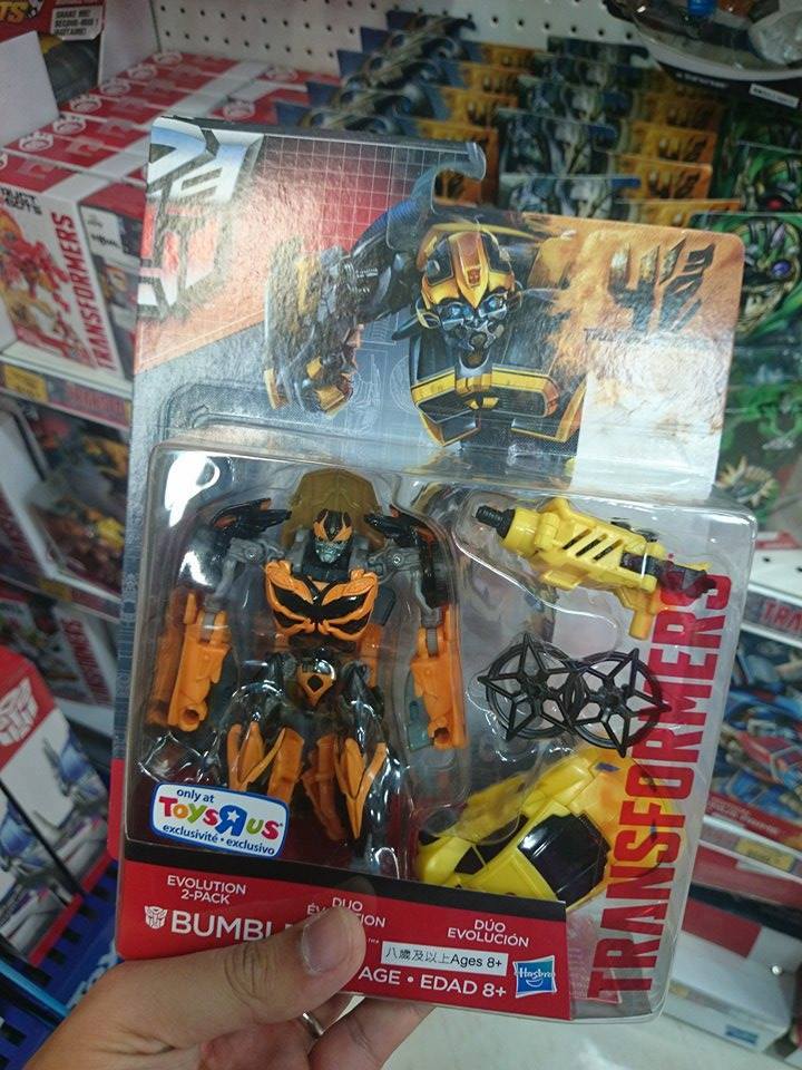 Transformers News: Evolution Of Bumblebee In Hand Images