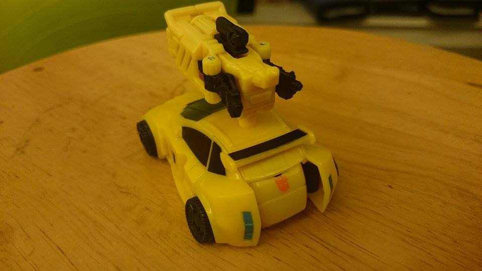 Transformers News: Evolution Of Bumblebee In Hand Images
