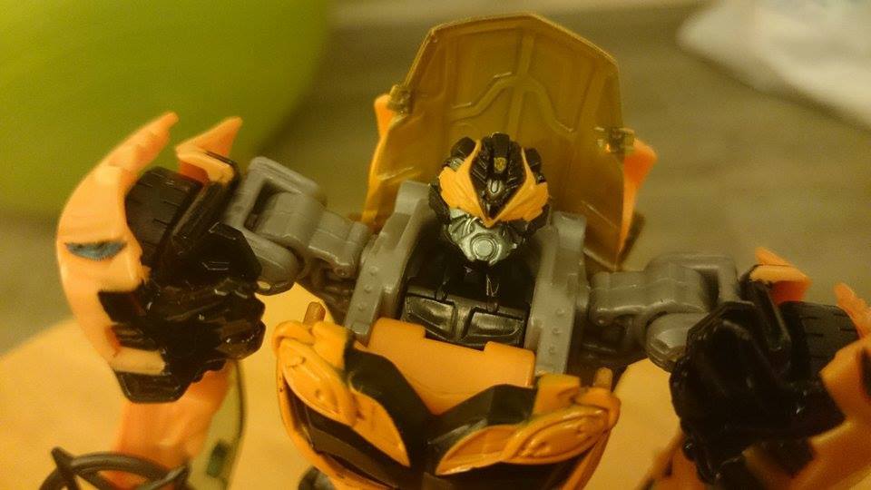 Transformers News: Evolution Of Bumblebee In Hand Images