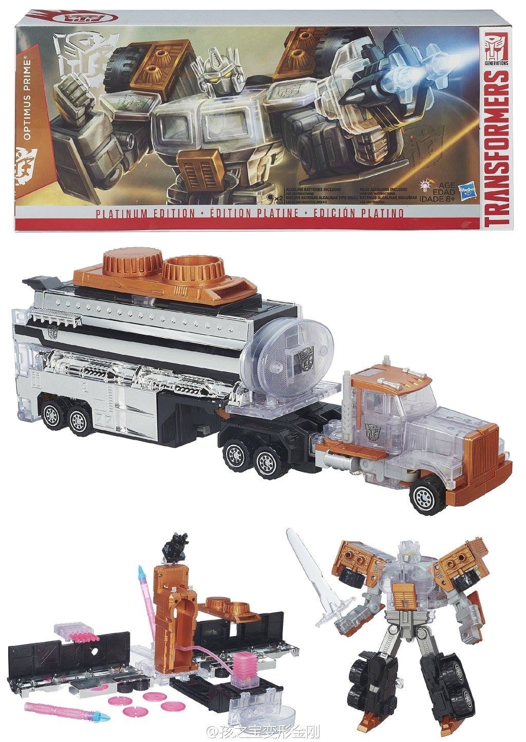 Transformers News: Generation 2 Optimus And Masterpiece Soundwave Reissued Under Year Of The Goat Platinums