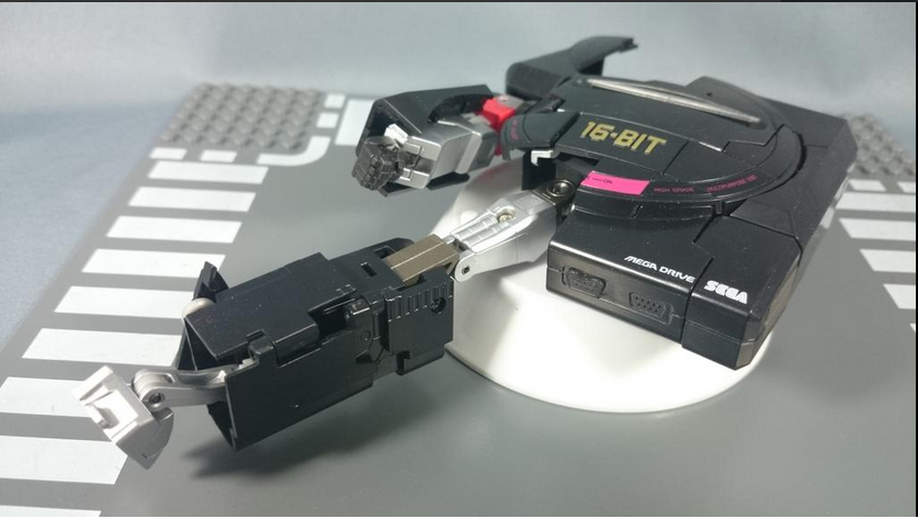 Transformers News: Alfes2010 Presents Mega Drive Megatron In-Hand Pictorial