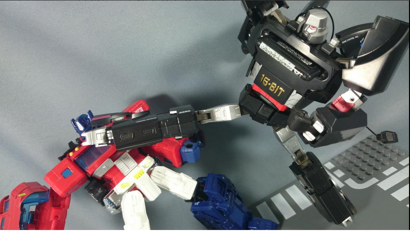 Transformers News: Alfes2010 Presents Mega Drive Megatron In-Hand Pictorial