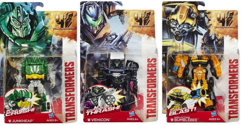 Transformers News: Official Junkheap, Vehicon And High Octane Bumblebee Power Battlers In Package Images Transformers News: Official Junkheap, Vehicon And High Octane Bumblebee Power Battlers In Package Images