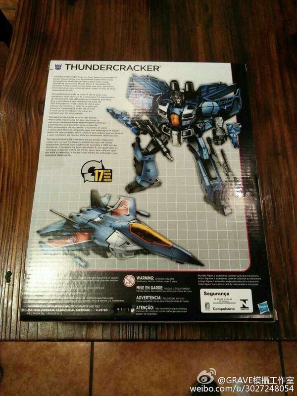 Transformers News: Combiner Wars Leader Class Thundercracker In-Hand Images