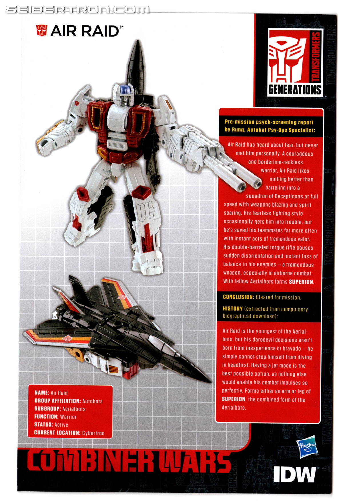 Transformers News: Combiner Wars Wave 2 Extended Bios