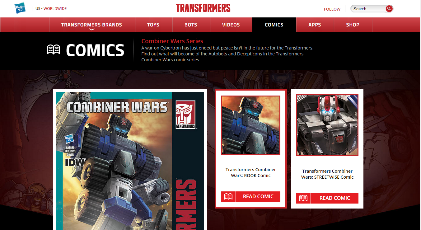 Transformers News: Combiner Wars Pack In Comics Sneak Peeks On Transformers.com