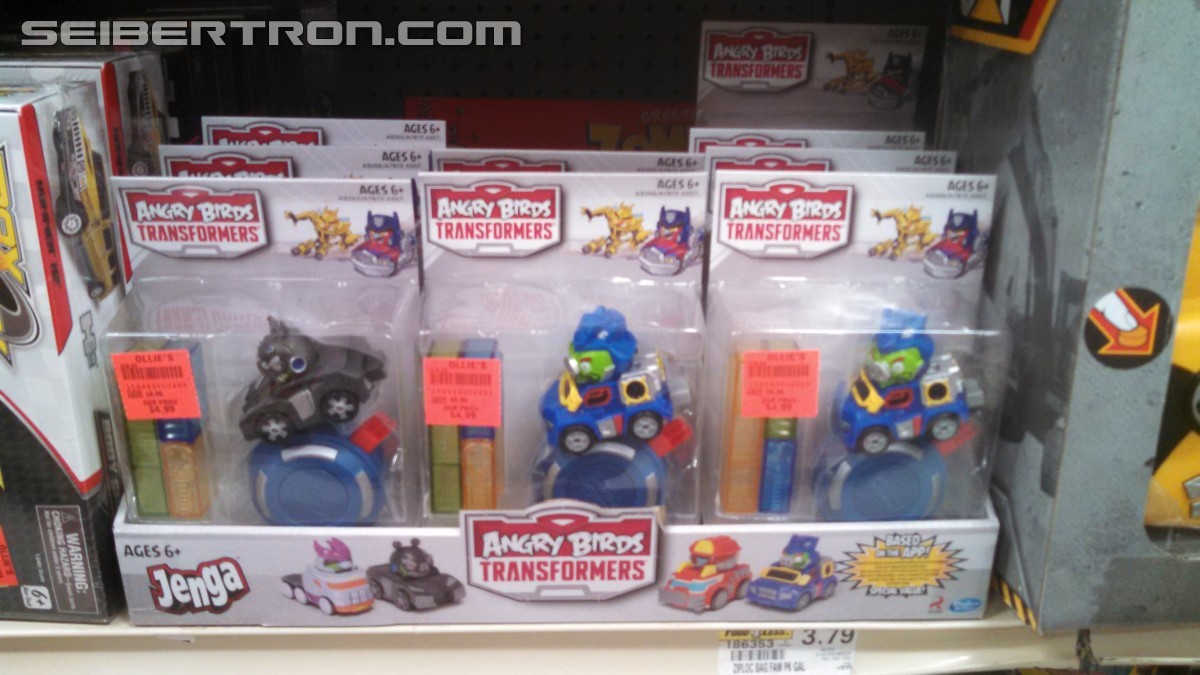 Transformers News: Angry Birds Transformers Jenga Toy Single Packs Sighted at US Retail
