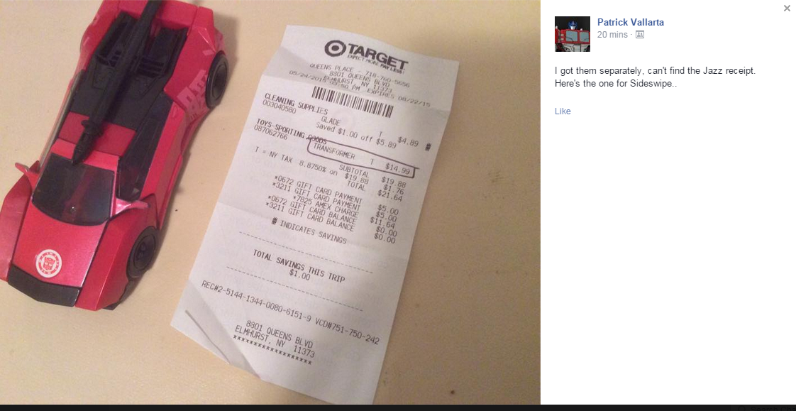 Transformers News: RID (2015) Wave 3 Jazz And Sideswipe Found At US Retail