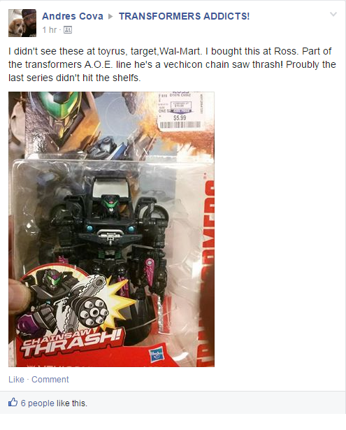 Transformers News: Age of Extinction Power Battlers Vehicon Found At Ross Transformers News: Age of Extinction Power Battlers Vehicon Found At Ross