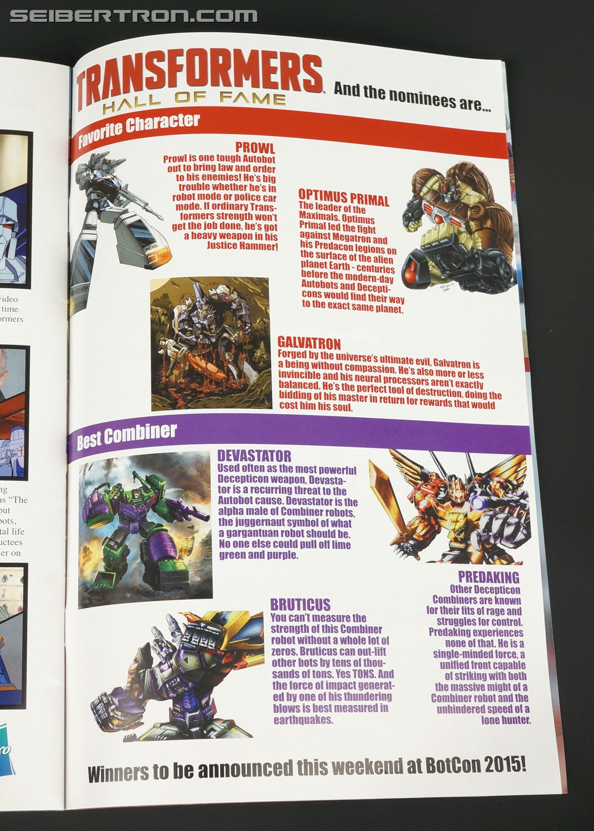 Transformers News: BotCon 2015 - Souvenir Toy Reveals and Convention Comic Cover