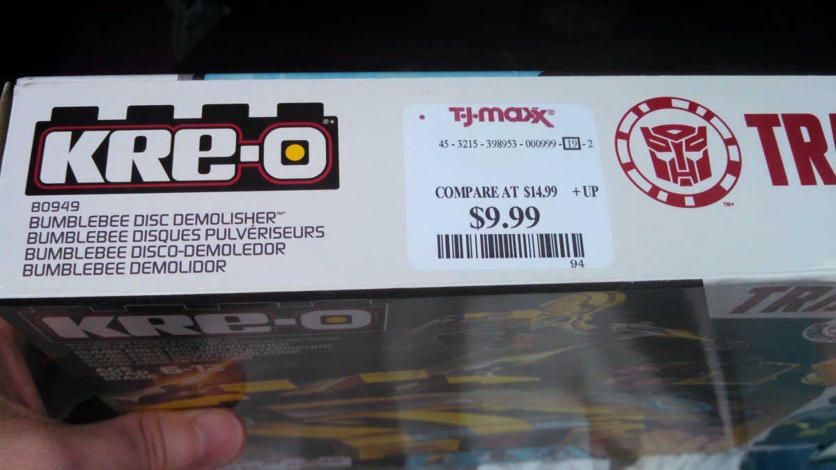 Transformers News: Bumblebee Disc Demolisher Kre-O Set Found at US Retail Transformers News: Bumblebee Disc Demolisher Kre-O Set Found at US Retail