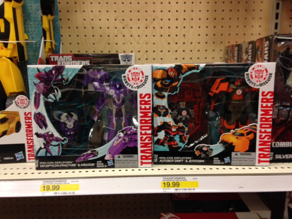 Transformers News: Robots in Disguise (2015) Deployers And Mini-Cons Found At US Retail
