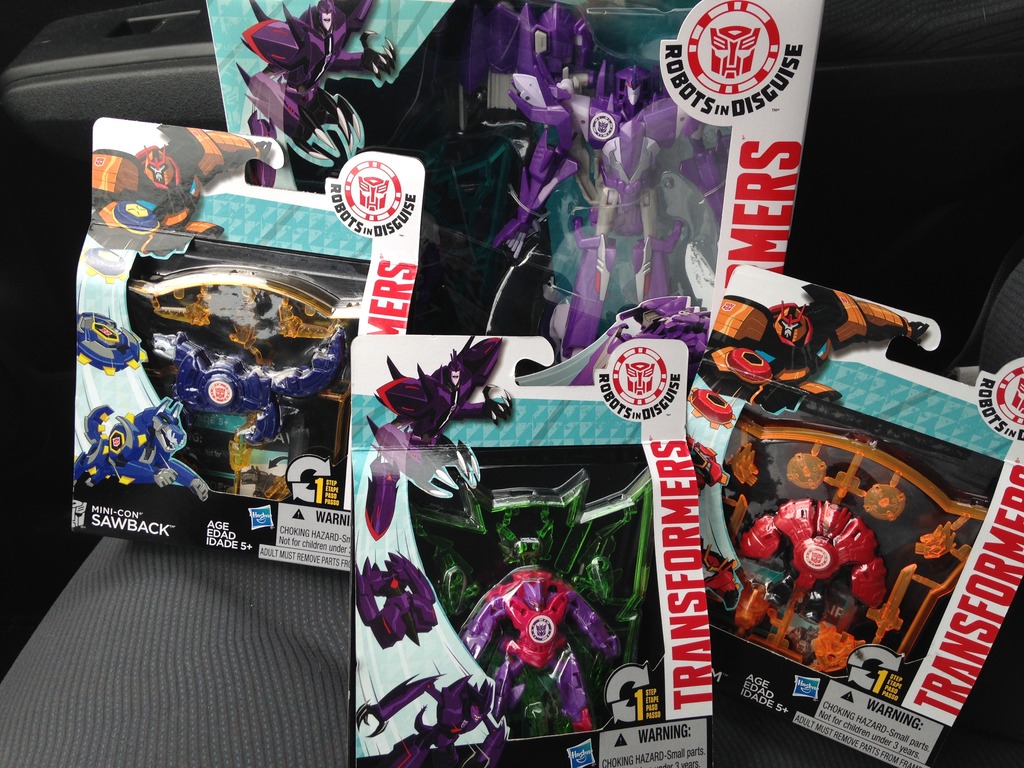 Transformers News: Robots in Disguise (2015) Deployers And Mini-Cons Found At US Retail