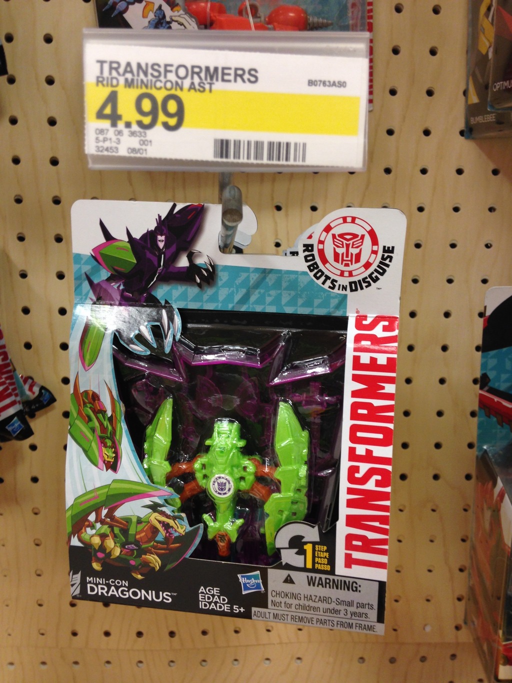 Transformers News: Robots in Disguise (2015) Deployers And Mini-Cons Found At US Retail