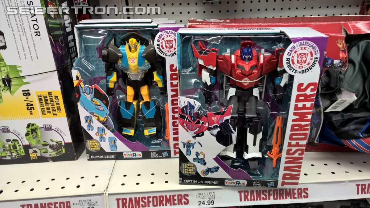Transformers News: Transformers Robots in Disguise Clash of the Transformers Toys Released at US Retail