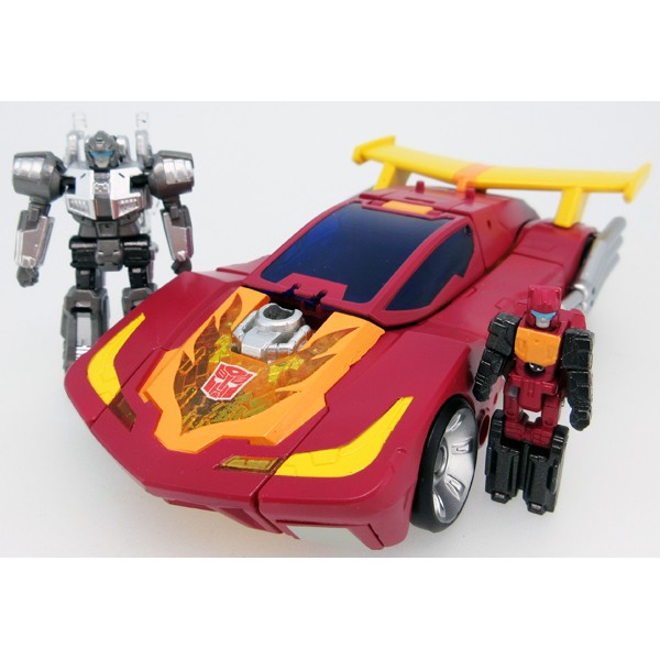 Transformers News: Images of Takara Tomy Legends Targetmaster Hot Rodimus, Targetmaster Char, and Sharkticon
