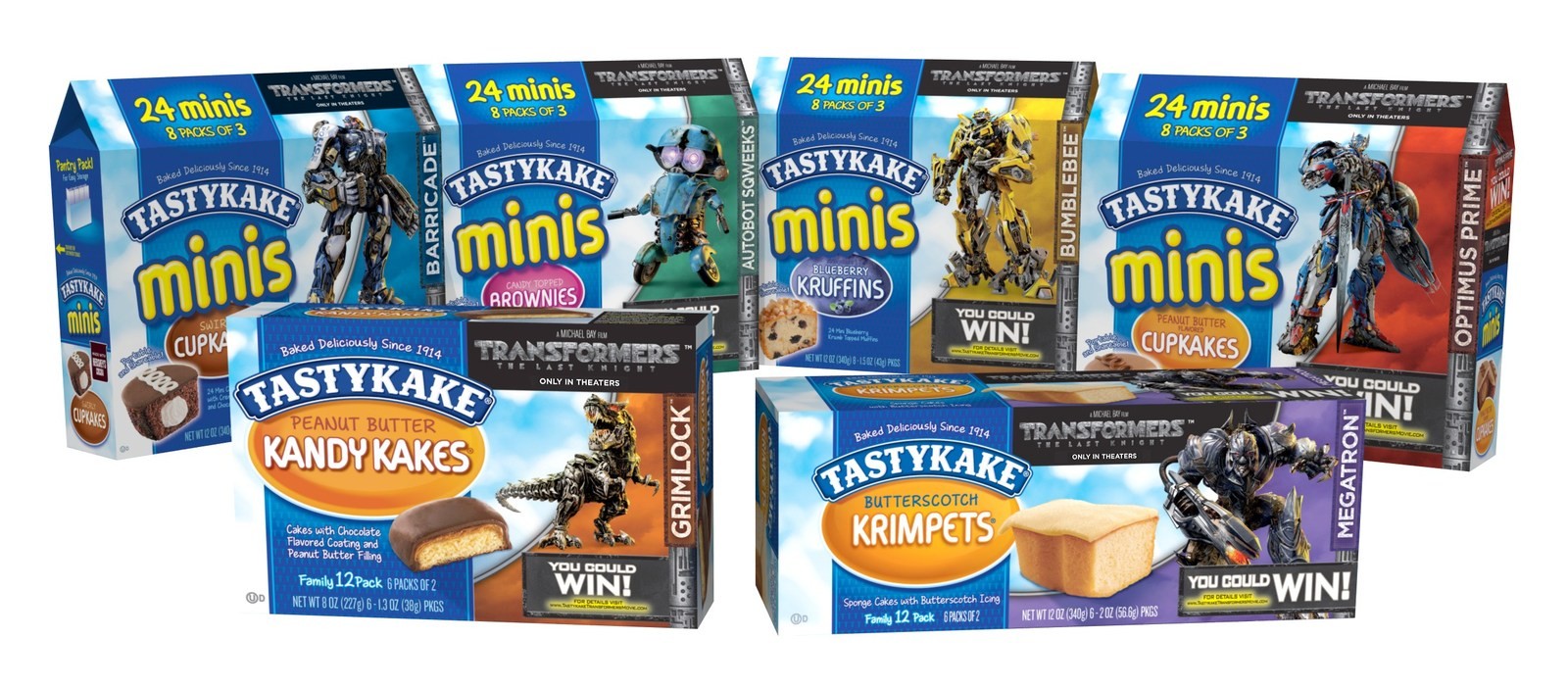 Transformers News: Tastykake® Brings Characters To Life With Transformers: The Last Knight Partnership