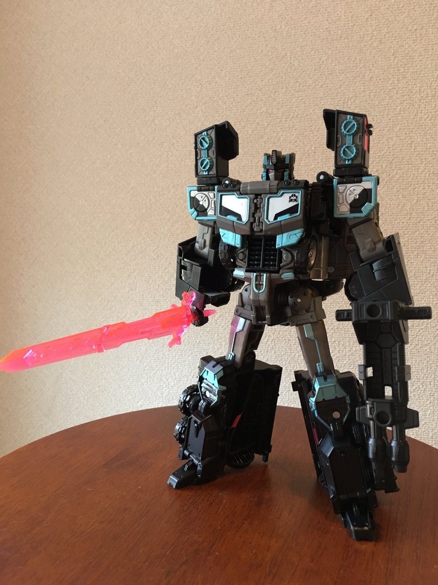 Transformers News: In-Hand Images of Transformers Legends LG-EX Black Convoy (RiD Scourge) Transformers News: In-Hand Images of Transformers Legends LG-EX Black Convoy (RiD Scourge)