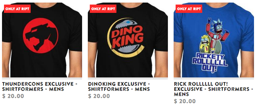 Transformers News: Ript Apparel Presents Shirtformers, Revenge of the Cotton II Transformers News: Ript Apparel Presents Shirtformers, Revenge of the Cotton II