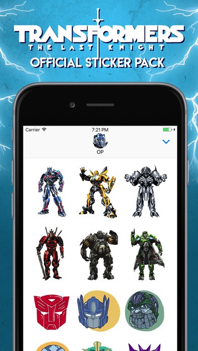 Transformers News: Transformers: The Last Knight Sticker Pack Available on iTunes Transformers News: Transformers: The Last Knight Sticker Pack Available on iTunes
