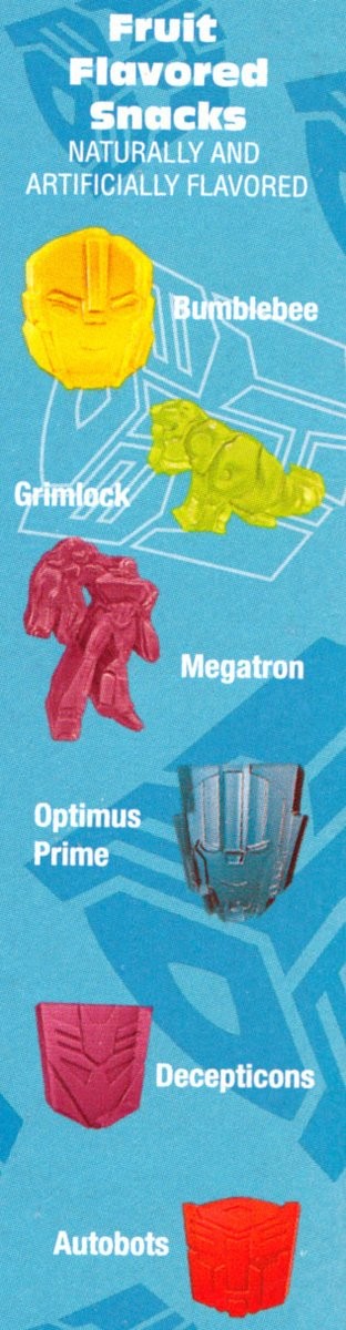 Transformers News: Transformers: Robots in Disguise Fruit Snacks Coming Soon! Transformers News: Transformers: Robots in Disguise Fruit Snacks Coming Soon!