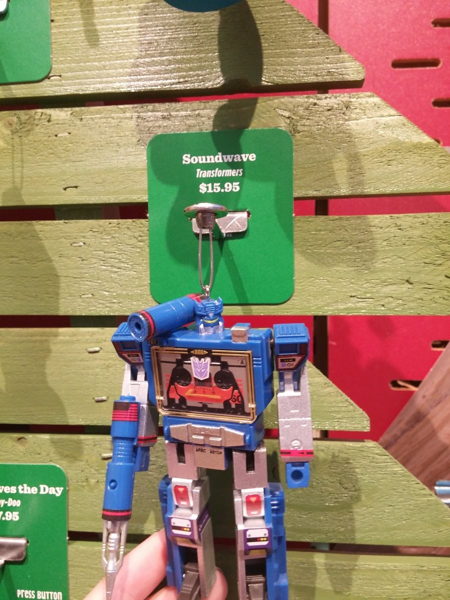 Transformers News: Hallmark Transformers G1 Soundwave Ornament Spotted At Retail! Transformers News: Hallmark Transformers G1 Soundwave Ornament Spotted At Retail!