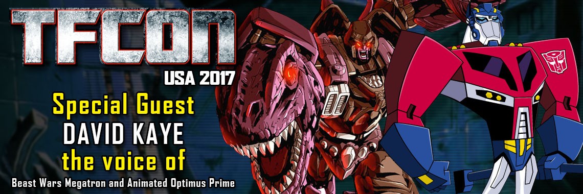 Transformers News: Voice Actor David Kaye To Attend TFcon DC 2017
