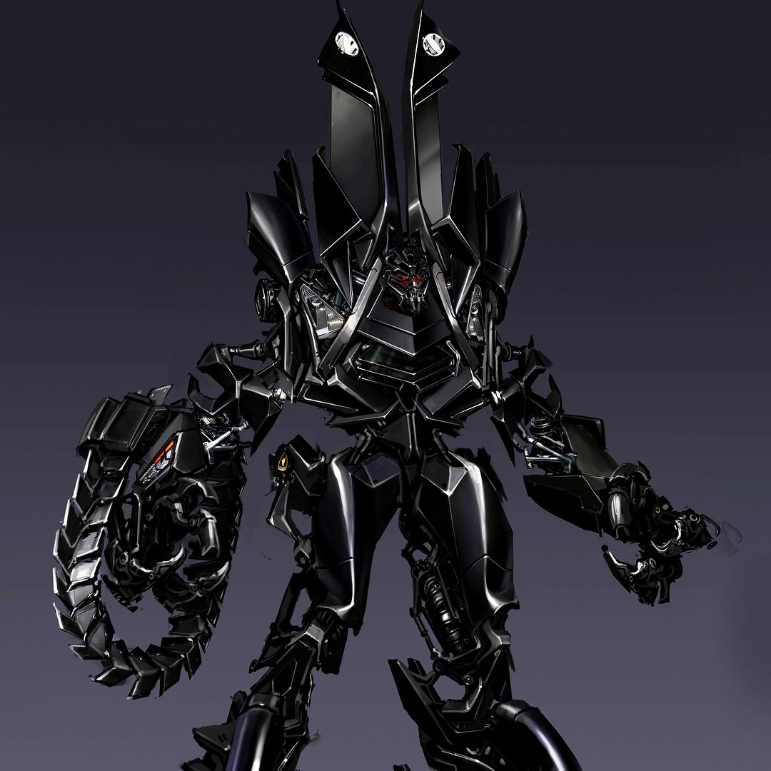 Transformers News: Transformers: The Last Knight Concept Art: Early Knight And Sideways