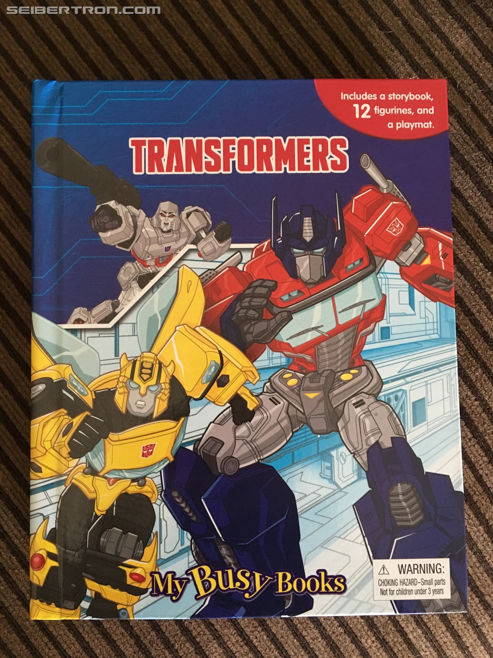 Transformers News: Transformers Busy Book sighted at US retail