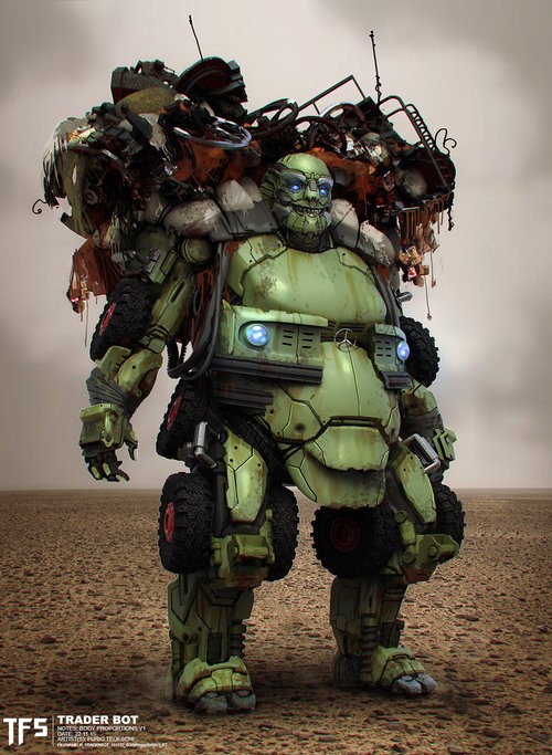 Transformers News: Transformers: The Last Knight Concept Art By Furio Tedeschi