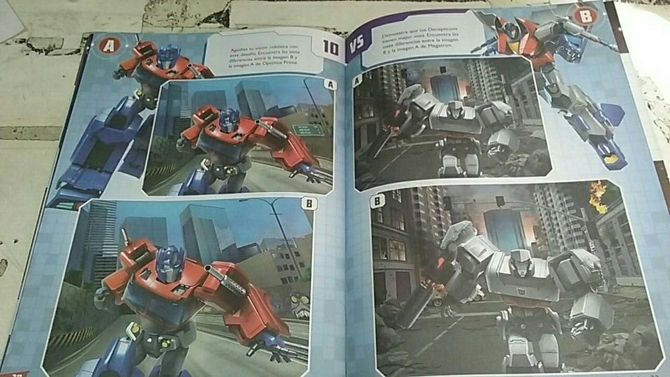 Transformers News: Transformers 'Evergreen' Activity Book Spotted in Argentina Transformers News: Transformers 'Evergreen' Activity Book Spotted in Argentina