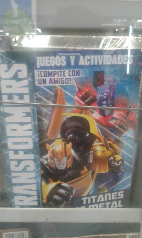Transformers News: Transformers 'Evergreen' Activity Book Spotted in Argentina Transformers News: Transformers 'Evergreen' Activity Book Spotted in Argentina