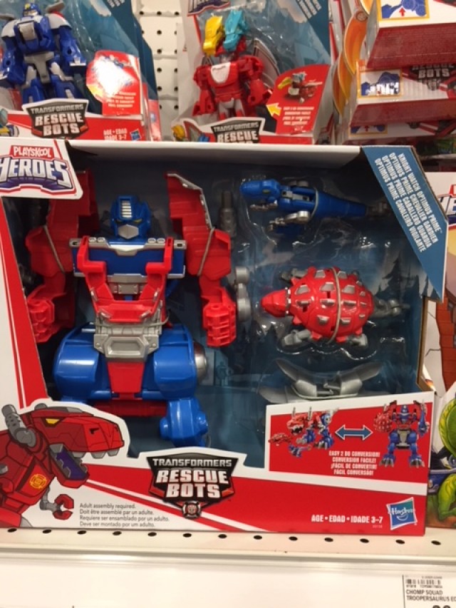 Transformers News: Transformers: Rescue Bots Knight Watch Optimus Prime in Stock at Retail Transformers News: Transformers: Rescue Bots Knight Watch Optimus Prime in Stock at Retail