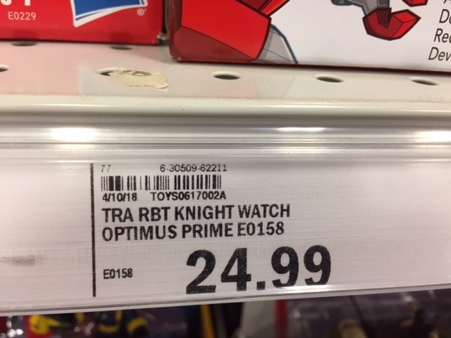 Transformers News: Transformers: Rescue Bots Knight Watch Optimus Prime in Stock at Retail Transformers News: Transformers: Rescue Bots Knight Watch Optimus Prime in Stock at Retail